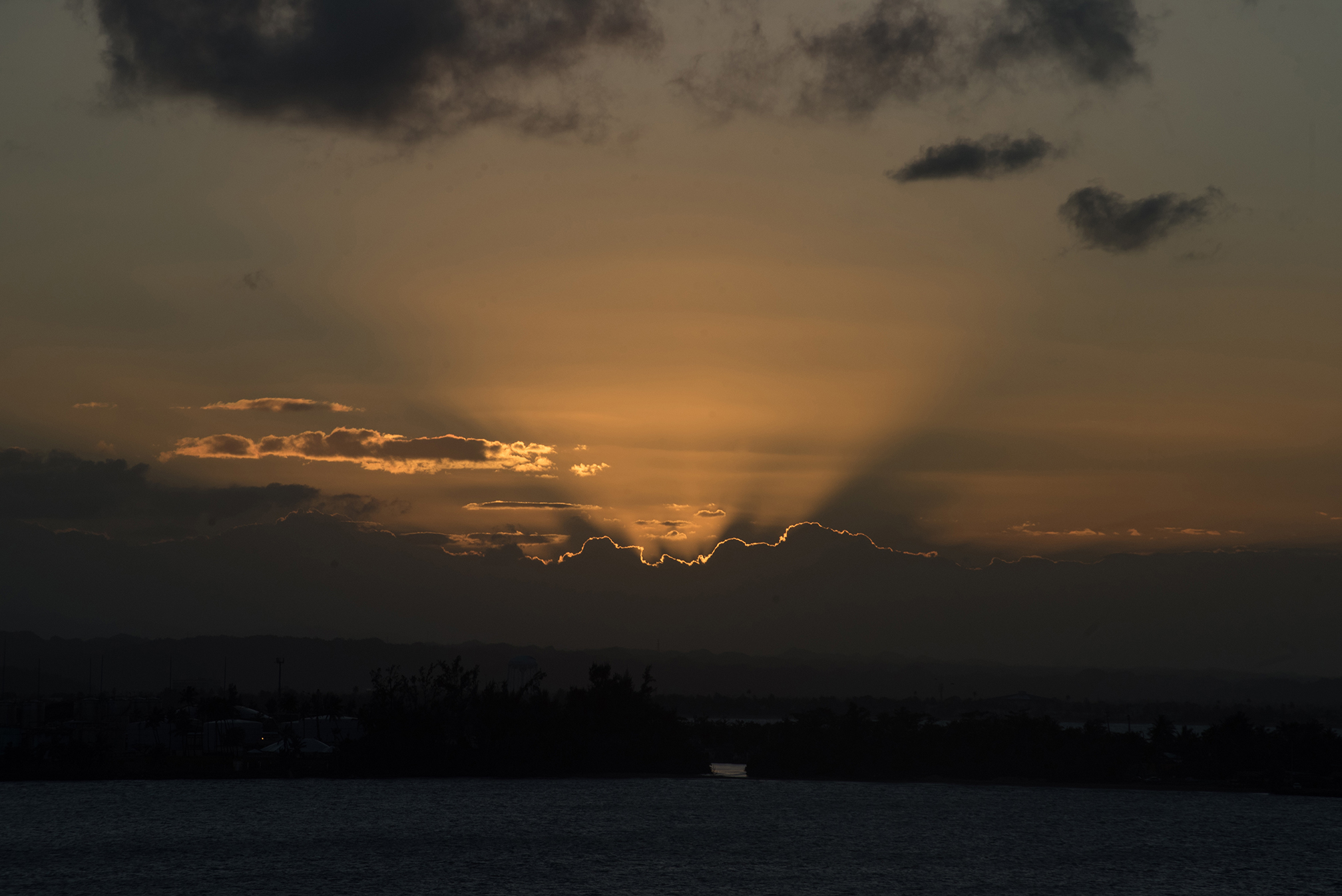 Atardecer en Viejo San Juan