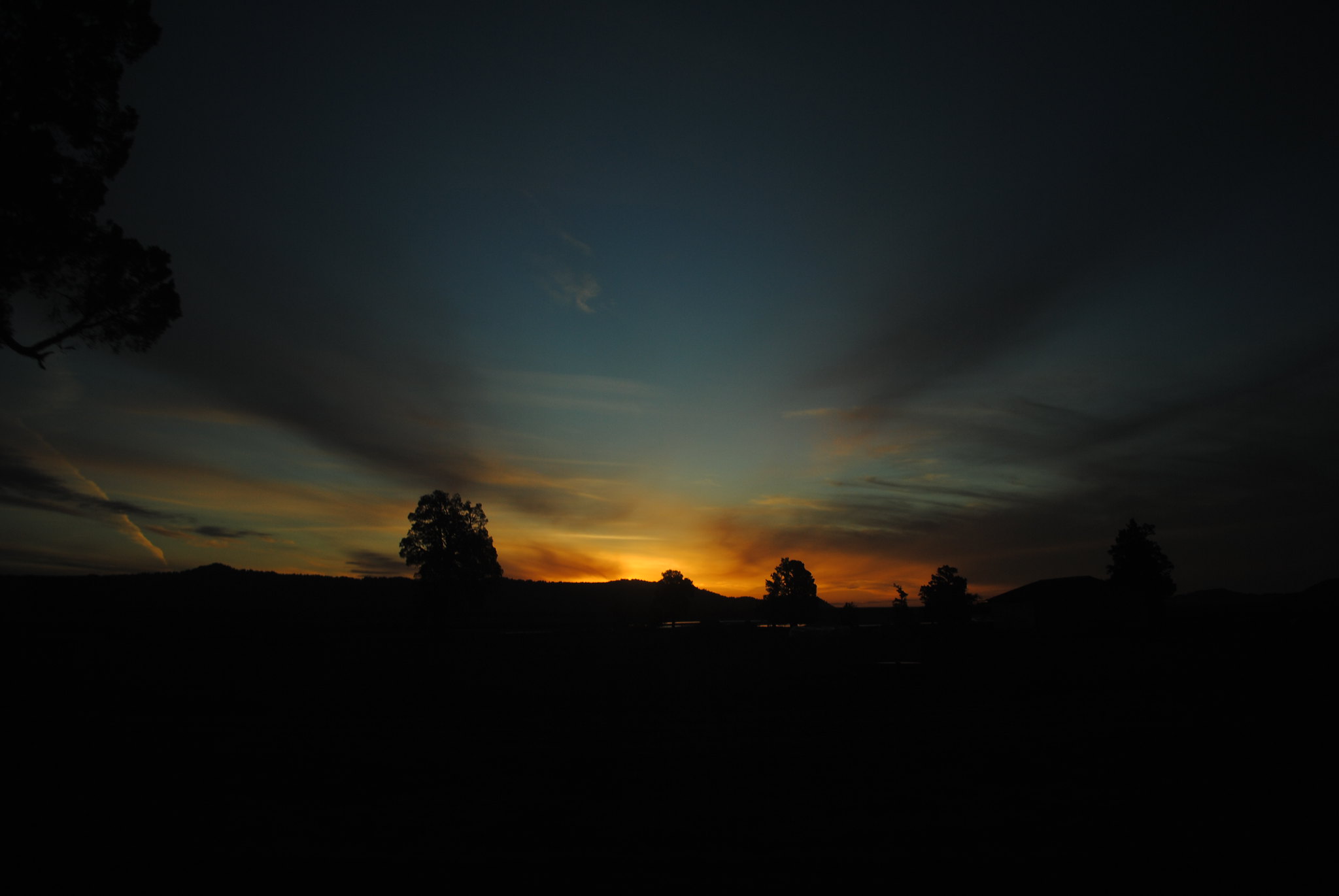 Atardecer en Nueva Zelanda